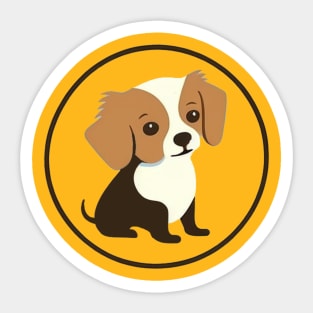 Cute dog Sticker